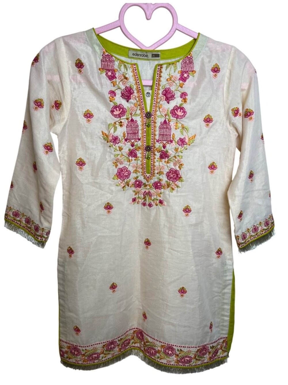 Edenrobe Embroidered Kurta